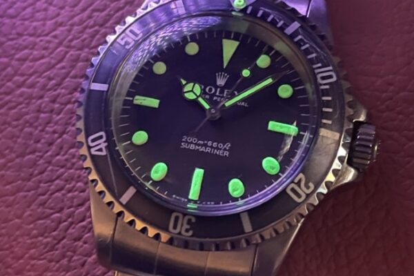 【m＝ft】サブマリーナー Ref.5513 1967年