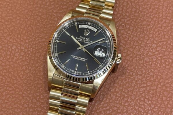 【希少】デイデイト ブラック Ref.18038 1986年